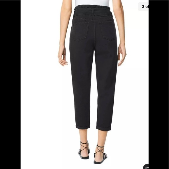 NWT Joe’s Paper Bag Pleated High Waist Ponte Knit High Rise Jogger SZ S - Picture 2 of 8